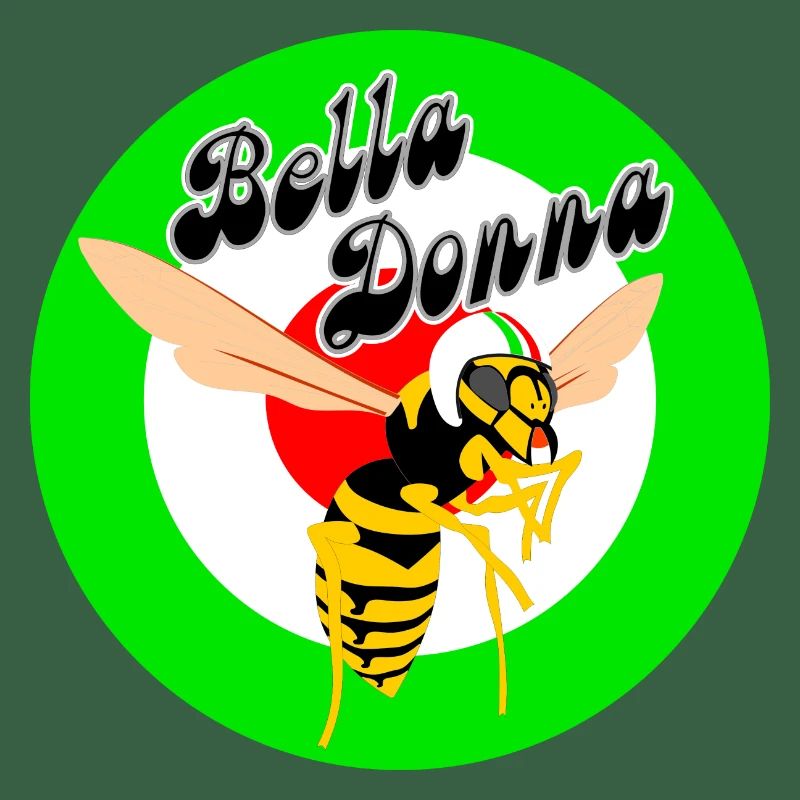 Guêpe Mod Cible Cocarde Verte Bella Donna