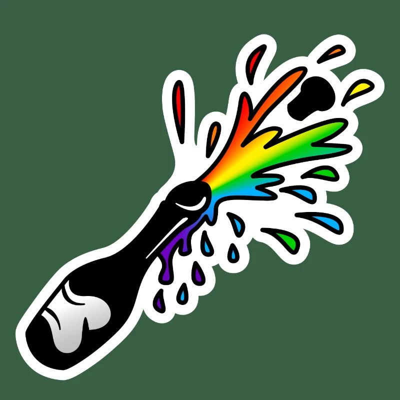 Bouteille de Bouteille de : Sticky Queer Pride