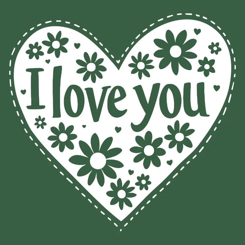 Ich liebe dich, Weiß