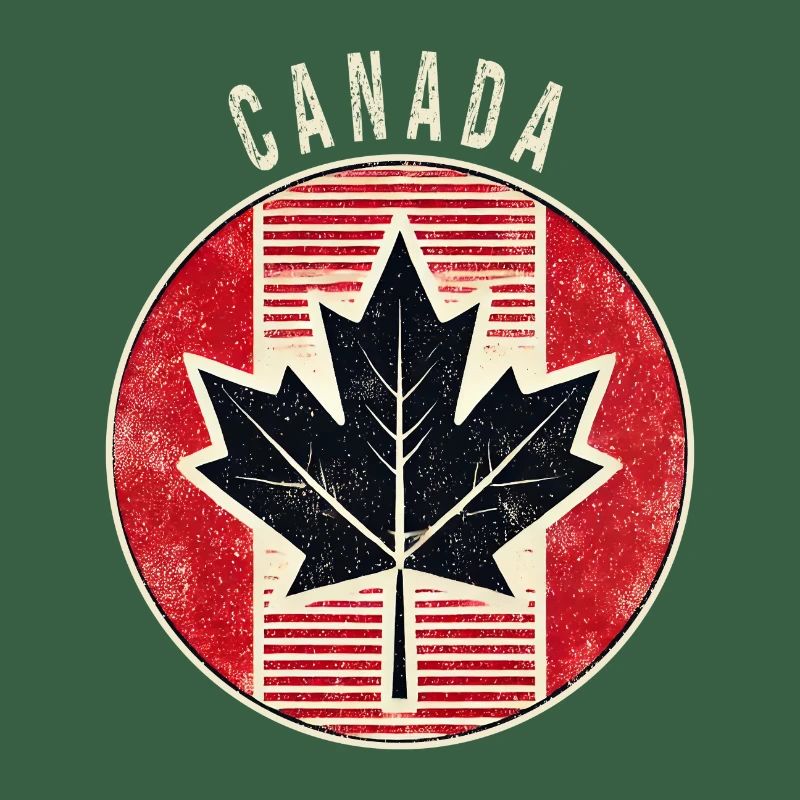 Canada maple leaf design