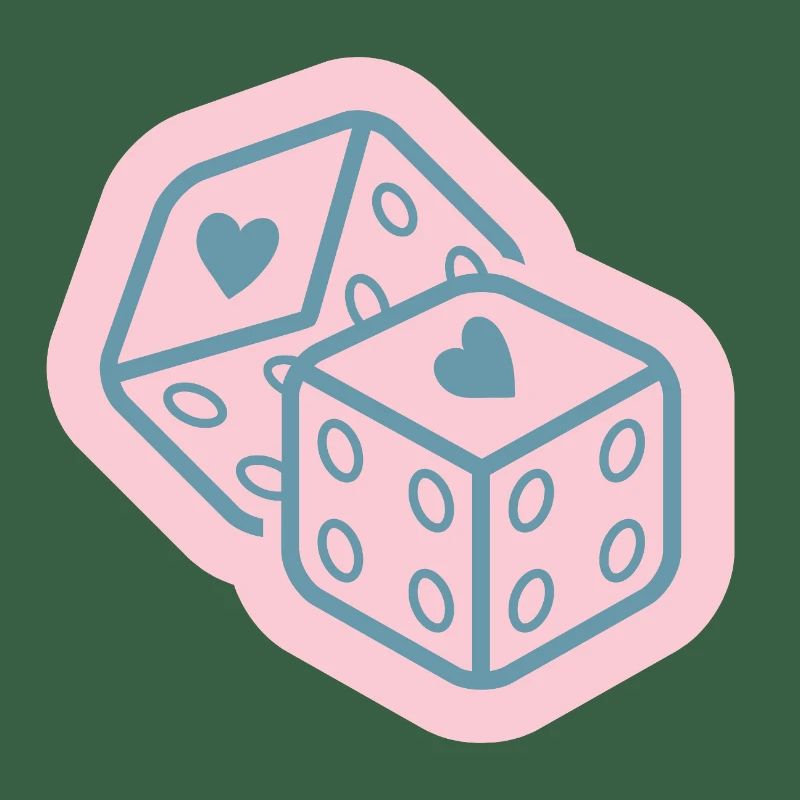 Heart-Dice-Design