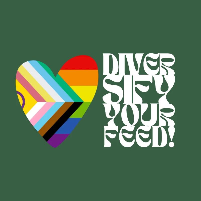 🌈♿ Diversify Your Feed–Progress Pride&Disability