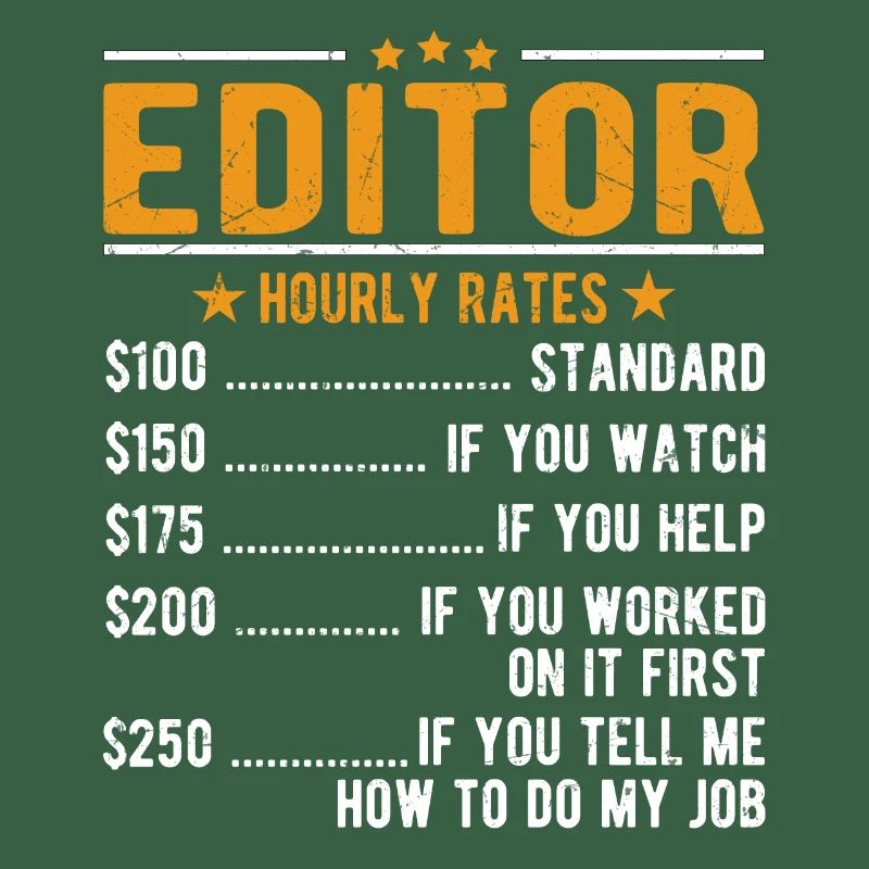 Editor Hourly Wage