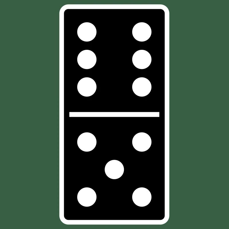 DOMINO STONE 6:5 - VARIABLE COLOR - VECTOR DESIGN!