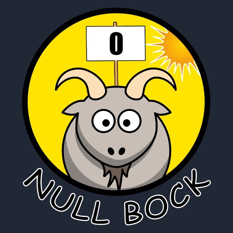 Null Bock Kein Bock Schafbock Ziegenbock Geschenk