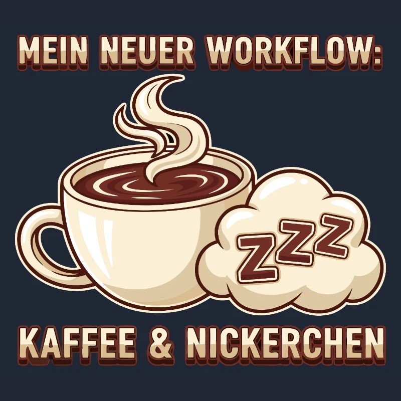 Kaffee Nickerchen Workflow