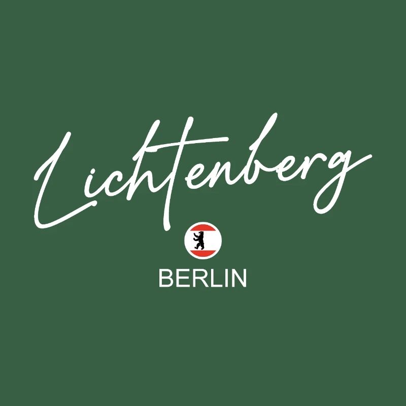Lichtenberg - Drapeau de Berlin - Ours de Berlin