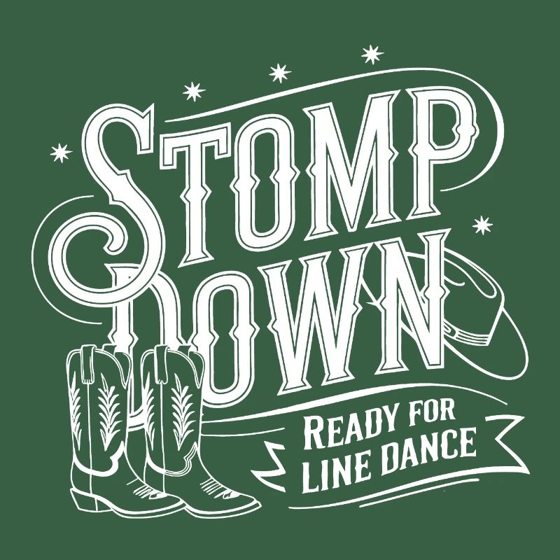 Ready for Line Dance Stomp Down