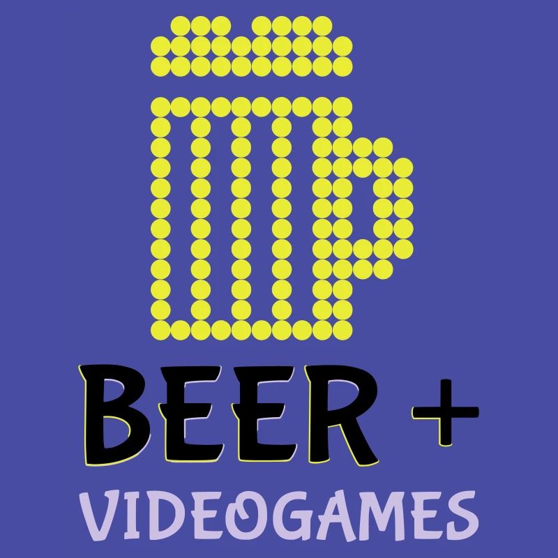 Pixel-Bier-Videospiele