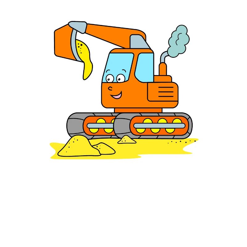 Bagger Baggerfahrer Kinder