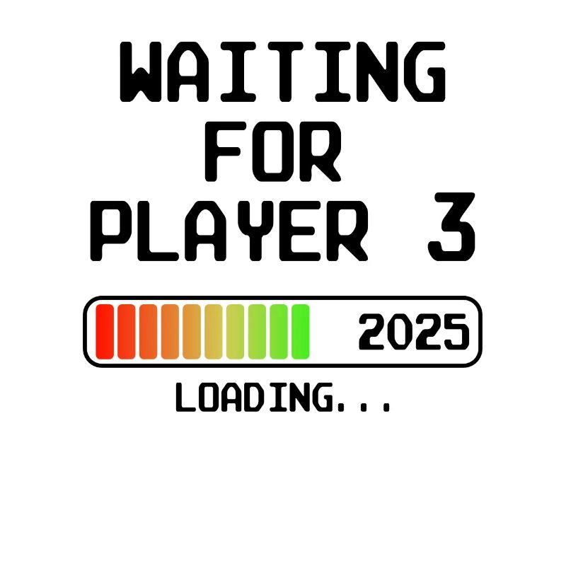 Werdender Papa 2025 Bald Mama Waiting For Player 3
