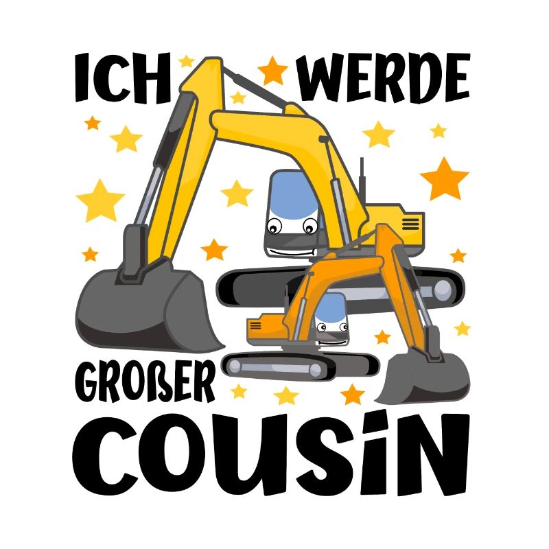 Bagger Cousins Ich werde bald großer Cousin