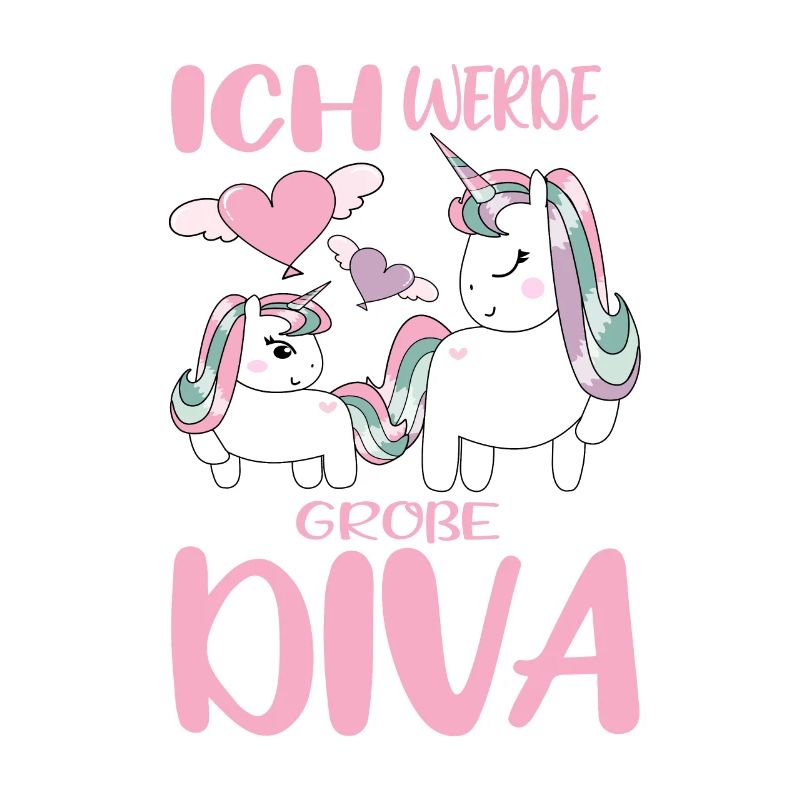 Ich Werde Große Diva Einhörner Schwestern