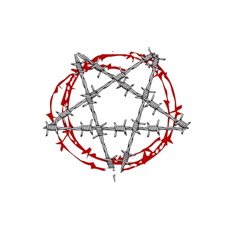 Satan Beelzebub Devil Gothic Pentagram Mystical