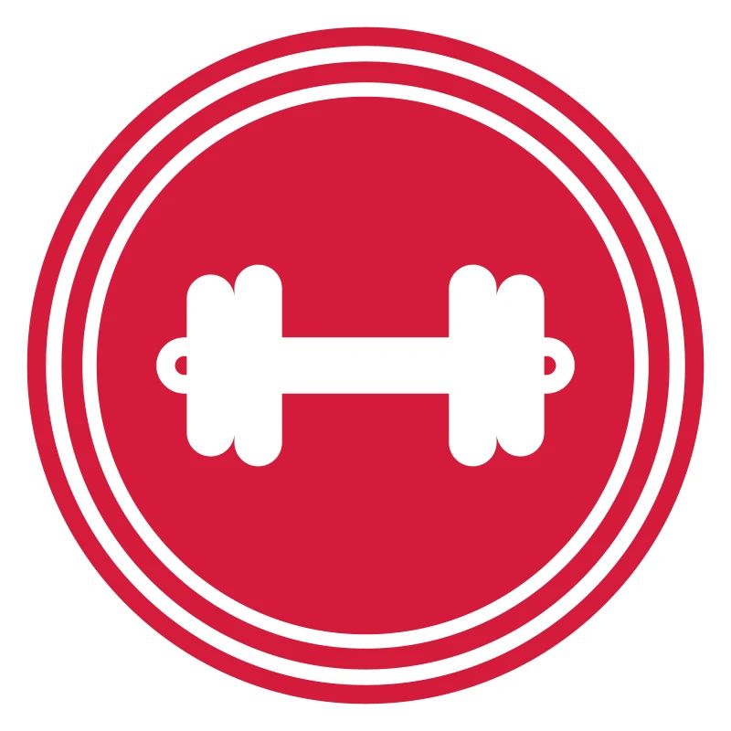 Dumbbell weights icon