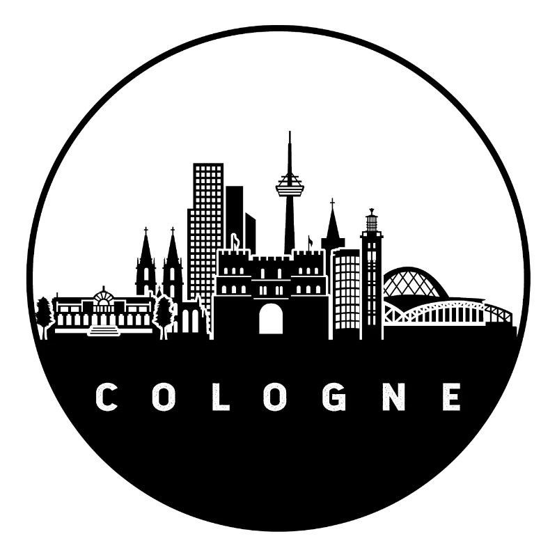 Cologne Germany Skyline