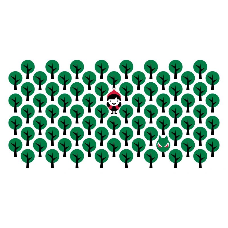 Fairytale - Rotkaeppchen - Märchen - Wolf - Quer