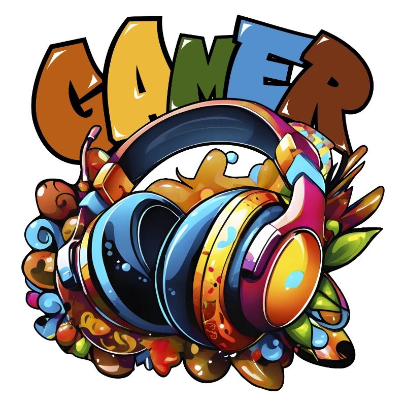 Gamer Headphone Game Console Multiplayer