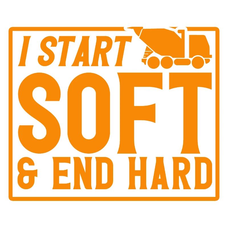 Reinforced concrete builder concrete builder concrete mixer gift