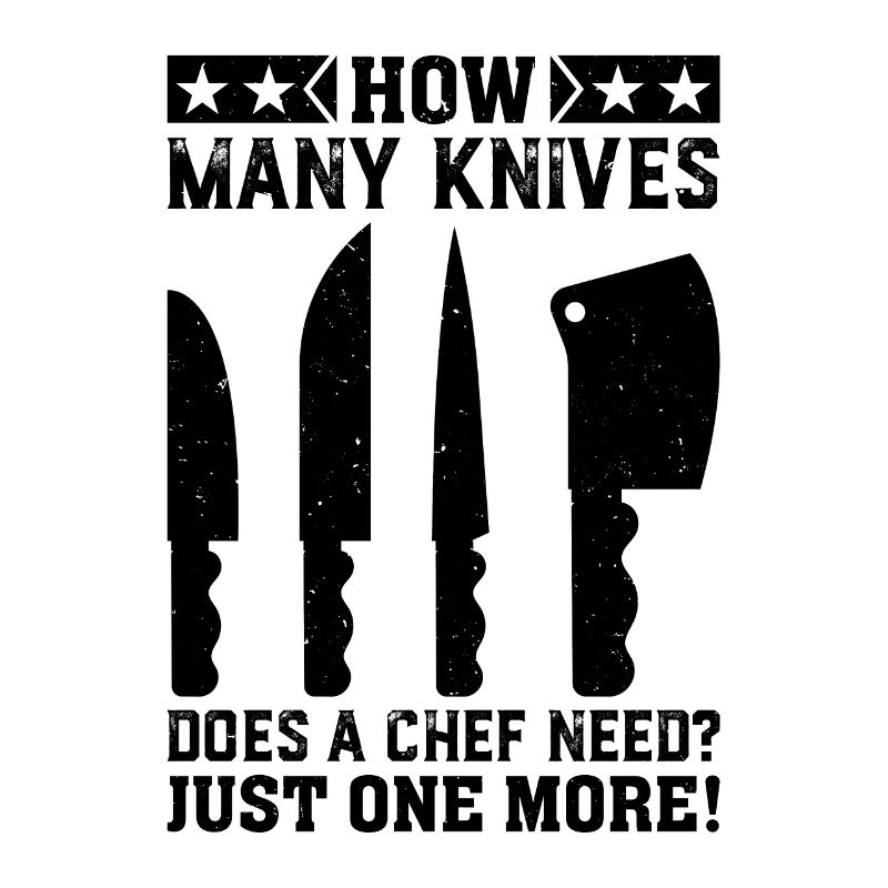How Many Knives Does A Chef Need? Just One More! C