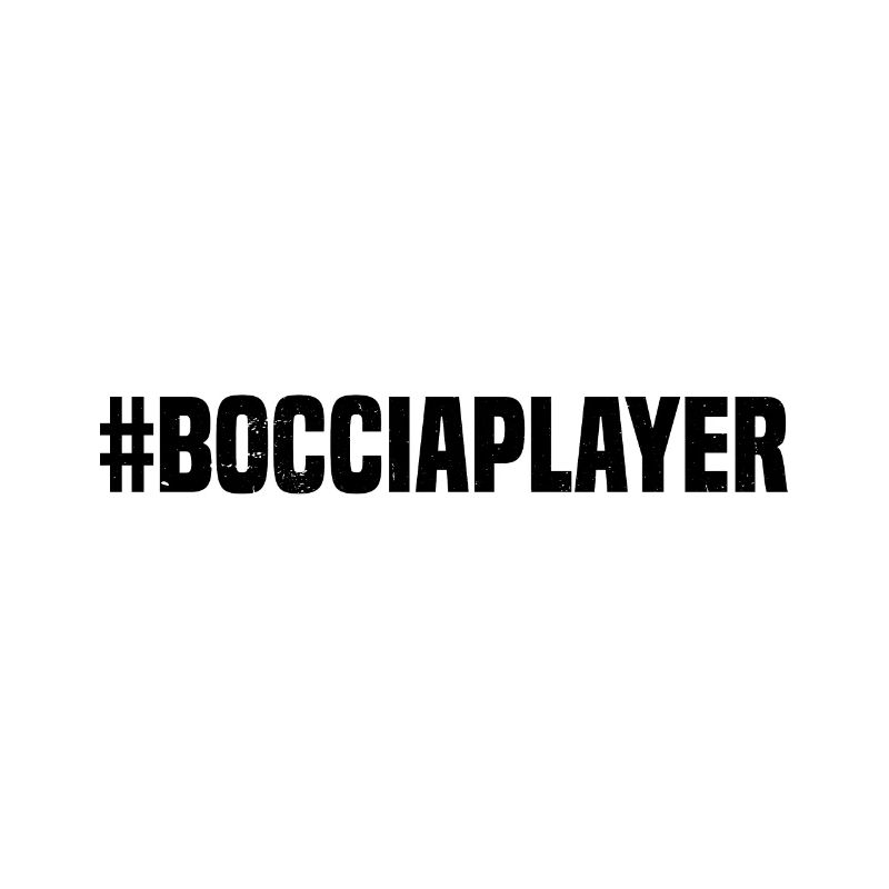 #BocciaPlayer - Bocce Ball Player
