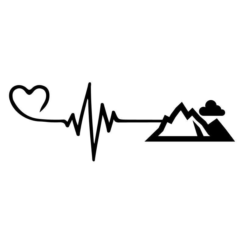 Mountains Pulse Heart
