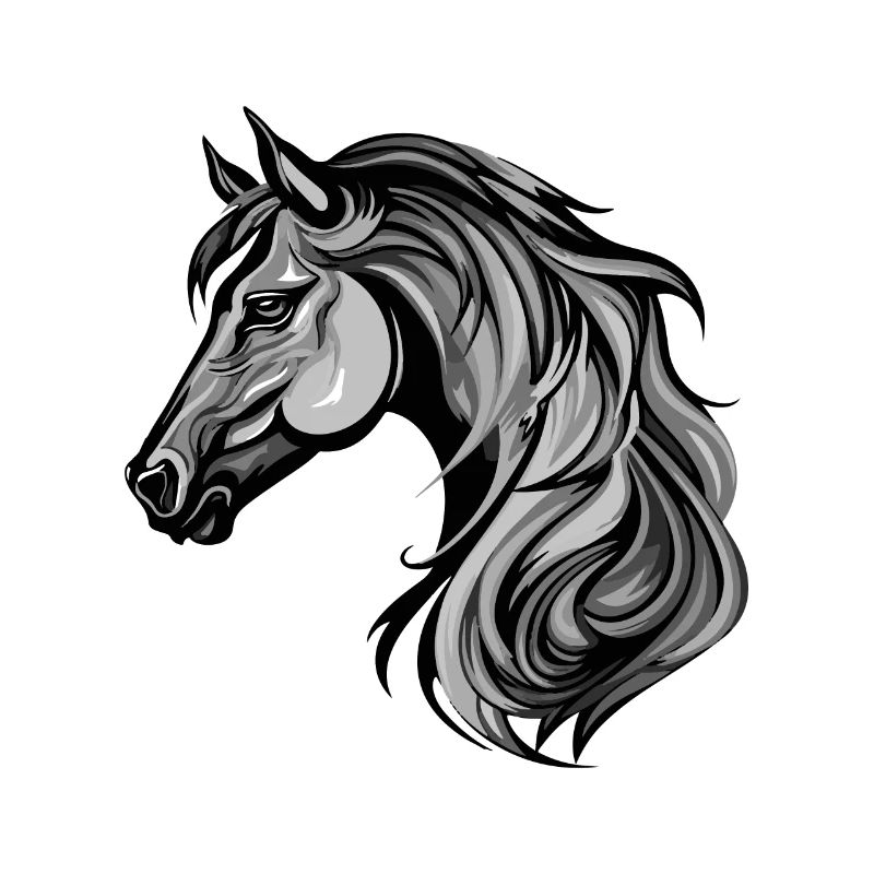 Portrait de cheval