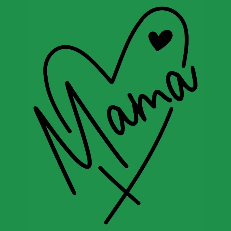 Mama Herz Mutter Kind Liebe Muttertag Geschenk