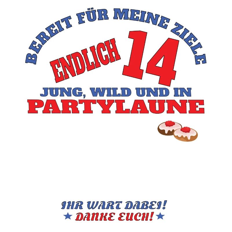 14. Geburtstag Mädchen & Junge Gästebuch