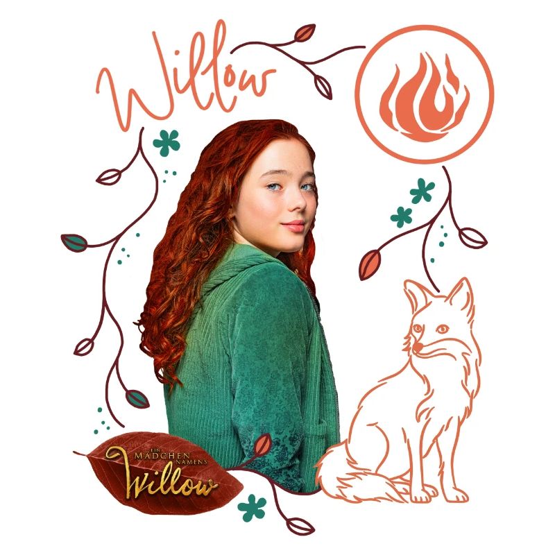 "Ein Mädchen Namens Willow" Willow Mit Fuchs Rufus
