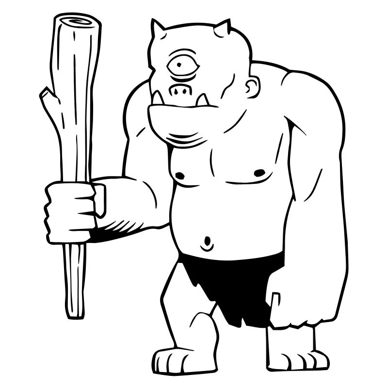 Cyclops Troll Encounter