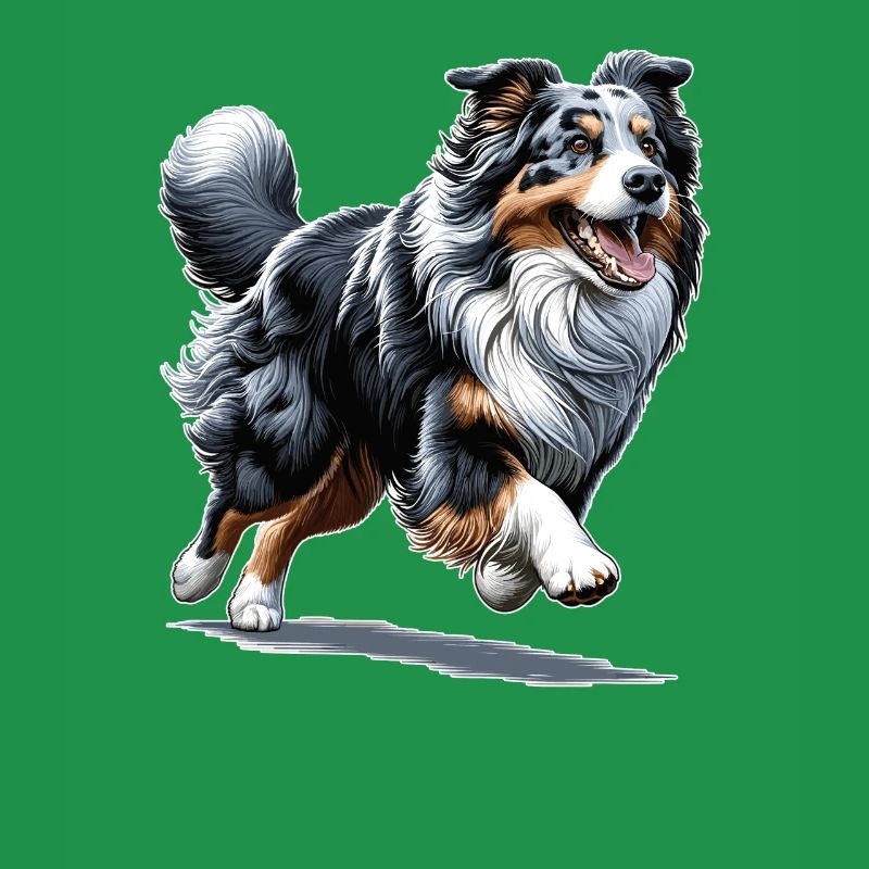 Australian Shepherd Blue Merle Aussie Hunde