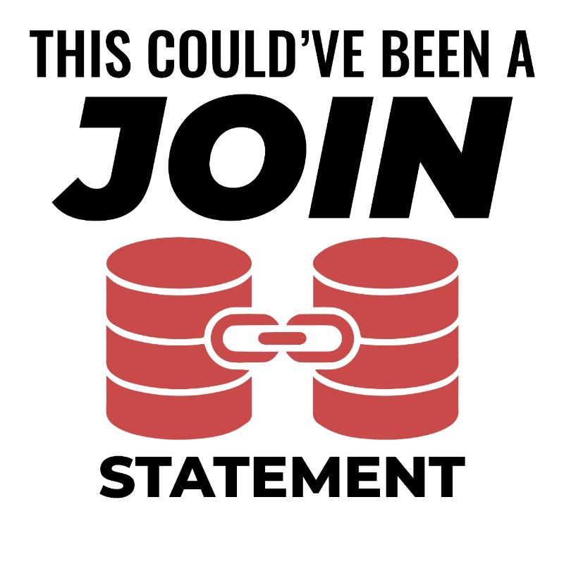 SQL Join Database Statement Programming Data