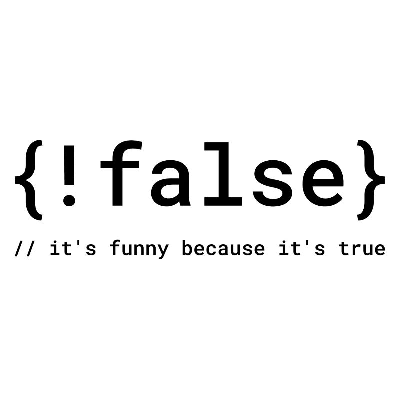 Code Humor Tee: Der logische Witz