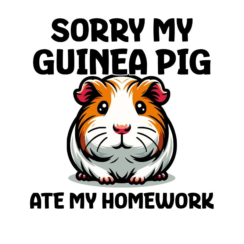 Désolé, mon cochon d’Inde a mangé mes devoirs