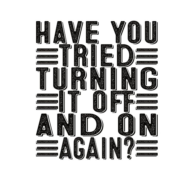 Programmeur Support Tech Admin disant drôle