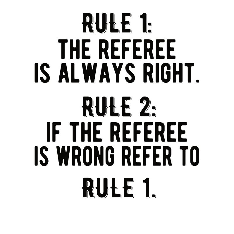 Arbitre Papa Referee Arbitre impartial