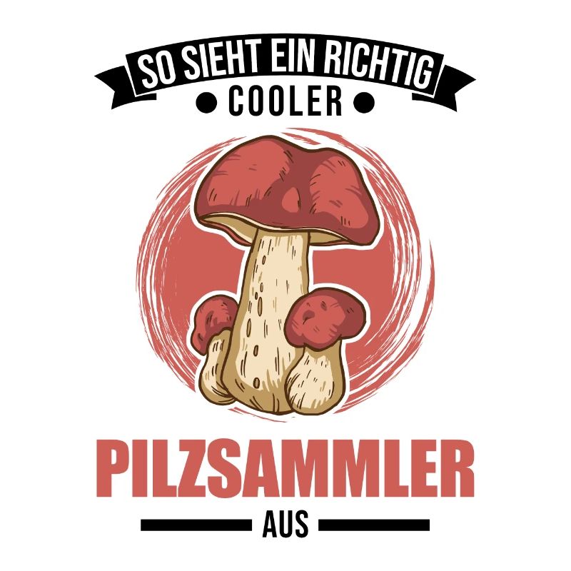 This is what a really cool mushroom picker looks like