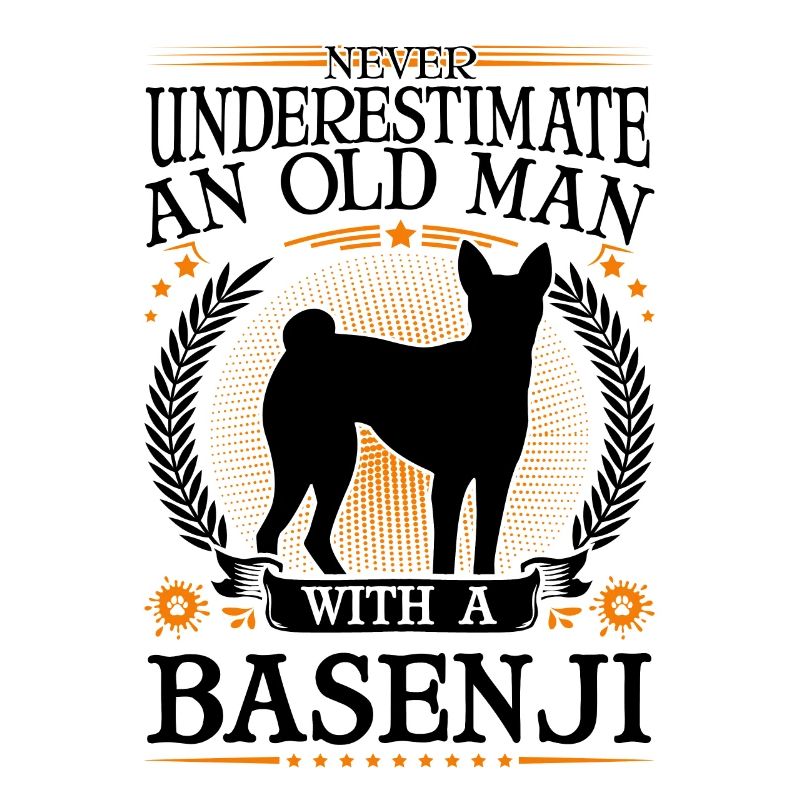 Basenji Old Man Congo Terrier Pensioner