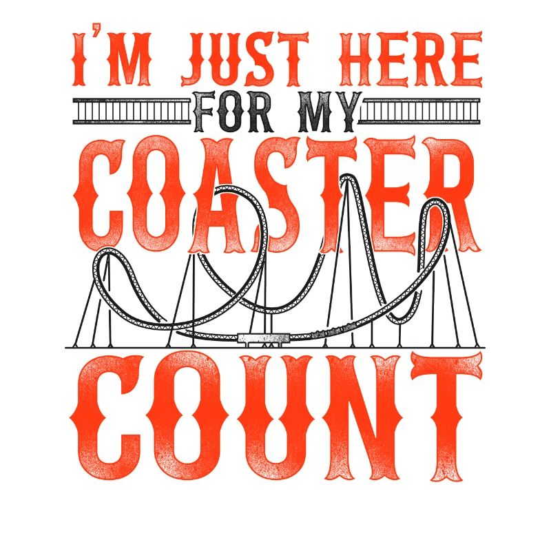 Roller Coaster Vintage I'm Just