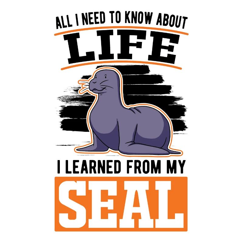 Robbe Geschenk Seal Seelöwe