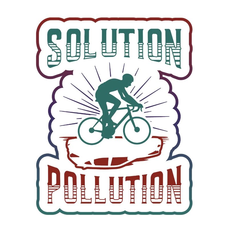 Polution Solution Environmental Protection Cycling.