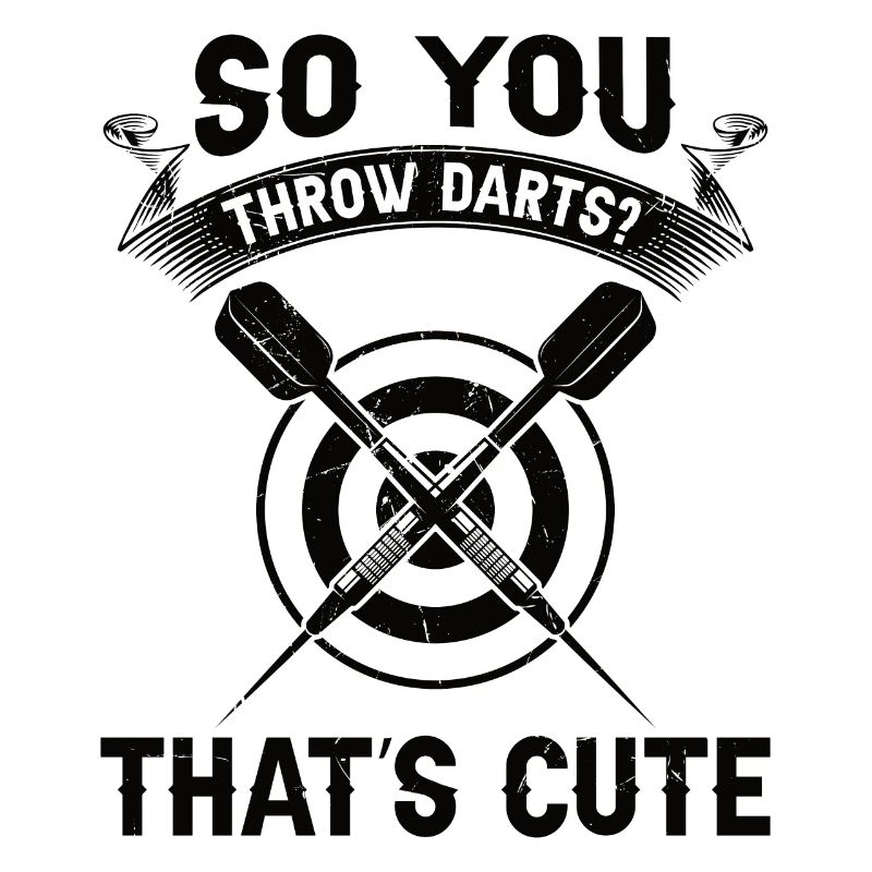 Lustiger Dart Spruch Dartscheibe Darten Geschenk