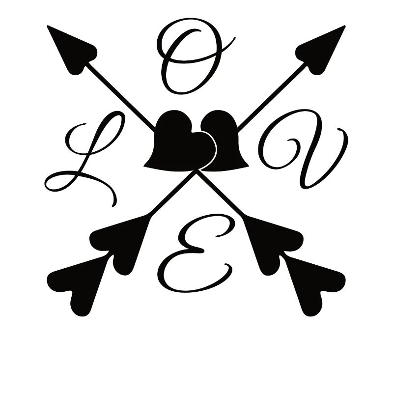 Liebespfeil Pfeil Liebe Valentinstag Ehepaar