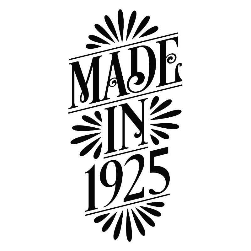 1925 - Année de construction 1925 - Né en 1925
