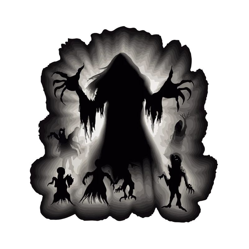 SPOOKY SHADOW FIGURES