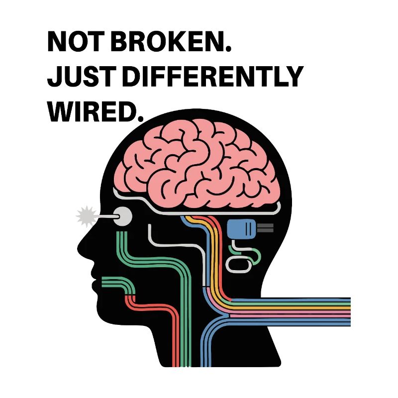 Not broken – just wired differently