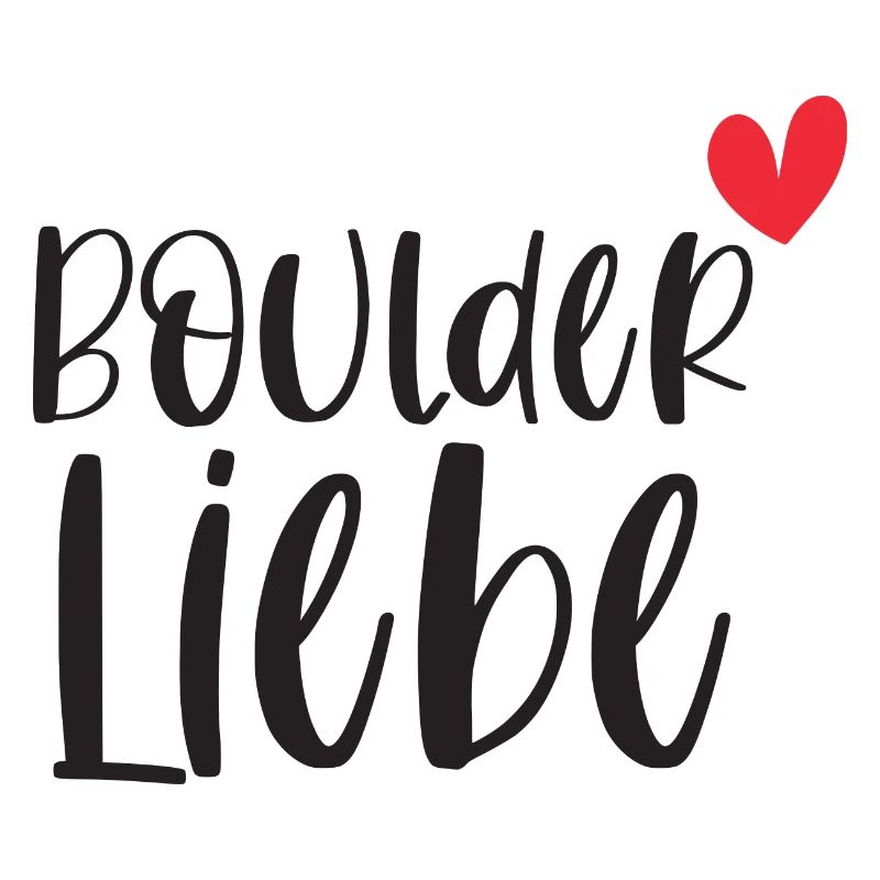 Bouldern Boulderliebe Berge Klettern Geschenk