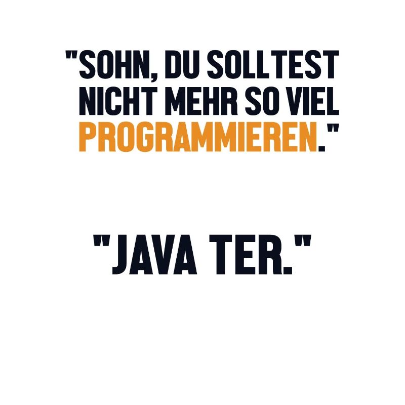 Sohn Programmieren Ja Vater Developer Coder