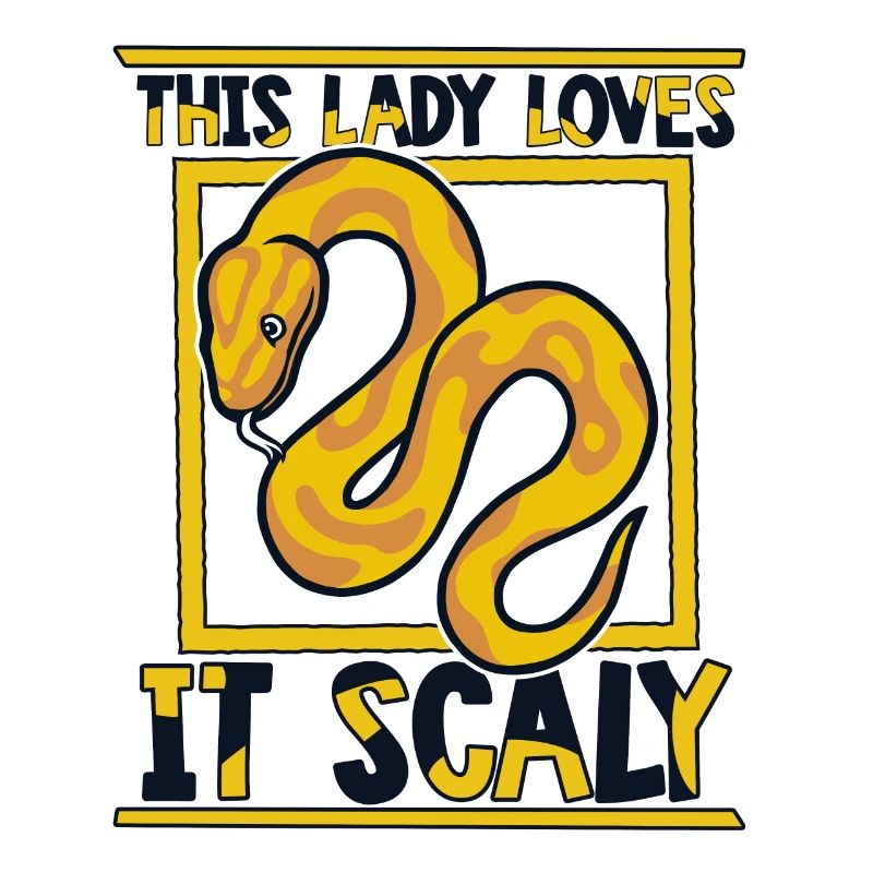 Cette dame l’aime Scaly Python Snake Banana